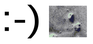 smiley + mars