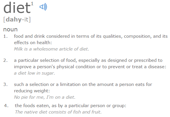 definediet